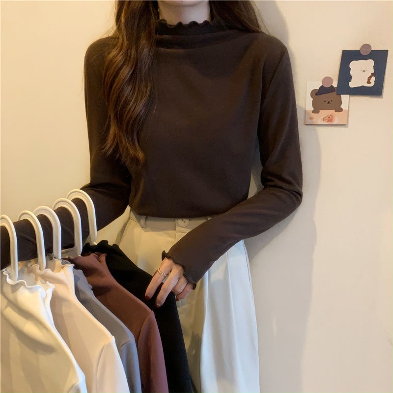 Áo Len Cổ Lọ Hai Mặt Thiết Kế Dày Dặn Giữ Ấm Mùa Đông Kiểu Dáng Mới Dành Cho Nữ