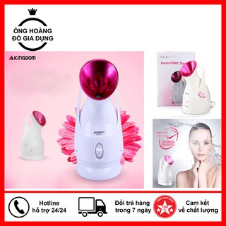 Xông da mặt - máy xông hơi mini ion âm kingdom