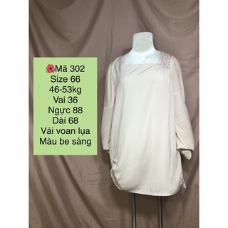 [SMC293302] Sơ mi cổ bèo, cổ sen chất chiffon mã đẹp
