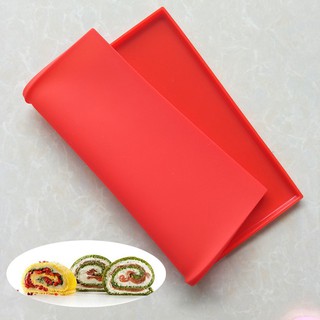 HCM - Tấm silicon 31cm làm bánh bông lan cuộn