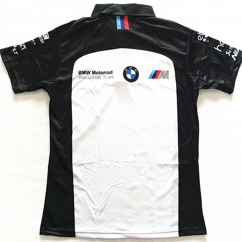 Áo Thun POLO Tay Ngắn Khô Nhanh Mùa Hè In Logo Bmw Dành Cho Nam