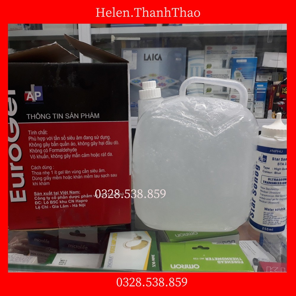 Gel lạnh triệt lông wax EURO GEL chai 500ml
