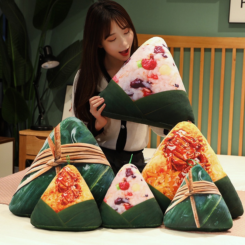 Đồ Chơi Mô Hình Bánh Bao Nhồi Bông Dễ Thương Cho Bé