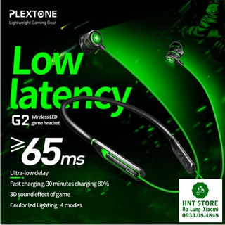 Tai Nghe Gaming Bluetooth PLEXTONE G2 Có Đèn LED Độ Trễ Thấp