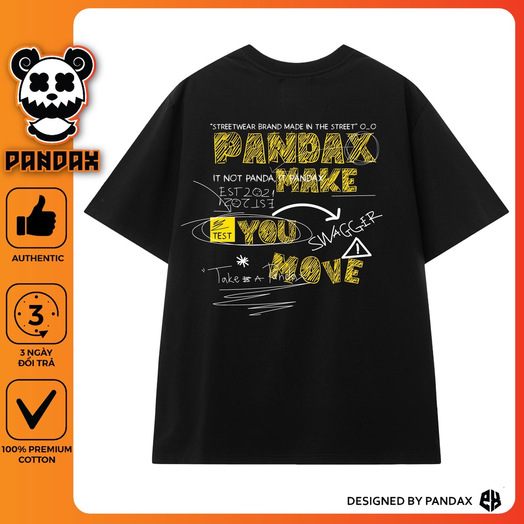 Áo thun tay lỡ PANDAX phông Unisex nam nữ Premium Cotton oversize form rộng SWAGGER PDX [ Full Box ] | BigBuy360 - bigbuy360.vn