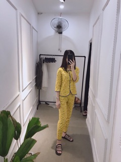 Đồ bộ mặc nhà hàng thô kiện
