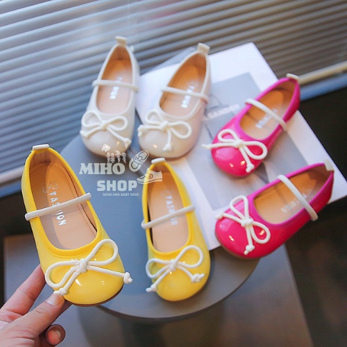 Giày Búp Bê Phong Cách Hàn Quốc Mềm Nhẹ Êm Chân Cho Bé