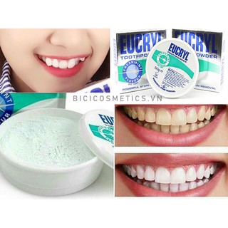 Bột Trắng Răng Eucryl Tooth Powder Của Anh