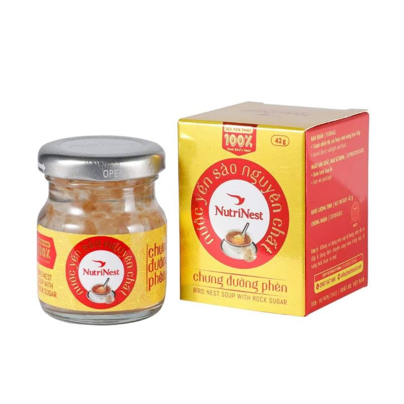 YẾN SÀO NGUYÊN CHẤT NUTRINEST HỦ 42G