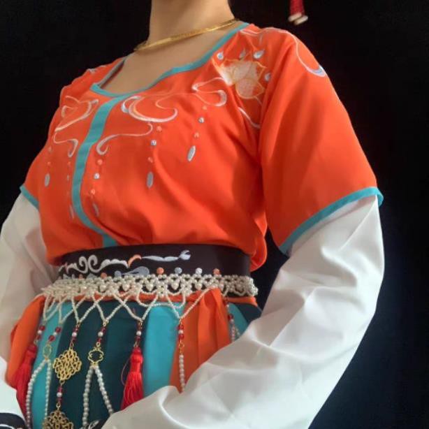 Chuỗi đeo hông Cổ trang phong cách Đôn Hoàng ms33