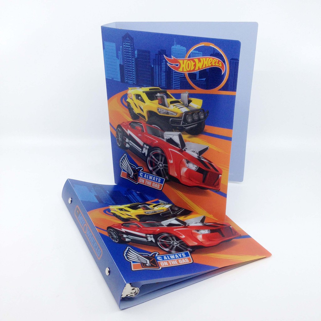 HOT WHEELS Áo Sơ Mi Dáng Rộng In Hình Lá Cây Màu Xanh Dương Dễ Thương