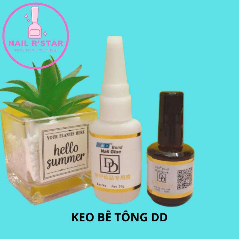 Keo dán móng DD chính hãng siêu chắc, đính đá siêu bền - keo bê tông đa năng chuyên dụng cho dân làm móng
