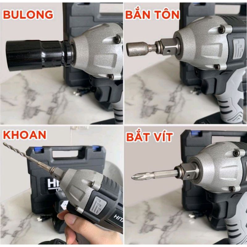 Máy bắn bulong HiTaChi