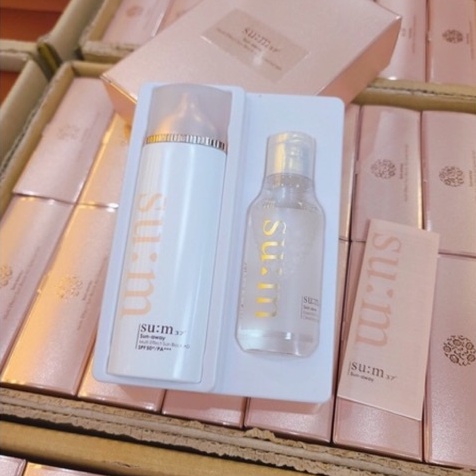 Sét kem chống nắng sum:37 Sun Away Multi và Cooling Effect Sun Block SPF 50 /PA +++