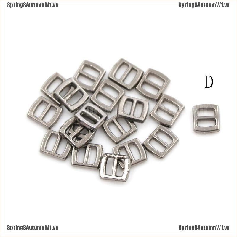 [Spring] 10pcs Mini Metal Buckle DIY Doll Dress Patchwork Handmade Craft Sewing Accessories [VN]