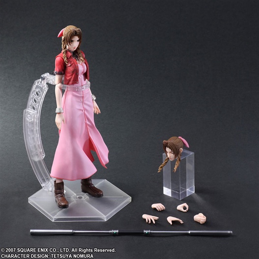 MÔ HÌNH CHÍNH HÃNG  PLAY ARTS KAI AERITH FIRST EDITION 2ND
