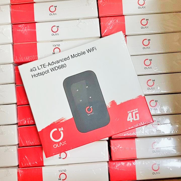 Bộ Phát Wifi 4G OLAX - Đa Mạng - Pin Trâu - Tốc Độ Siêu Nhanh