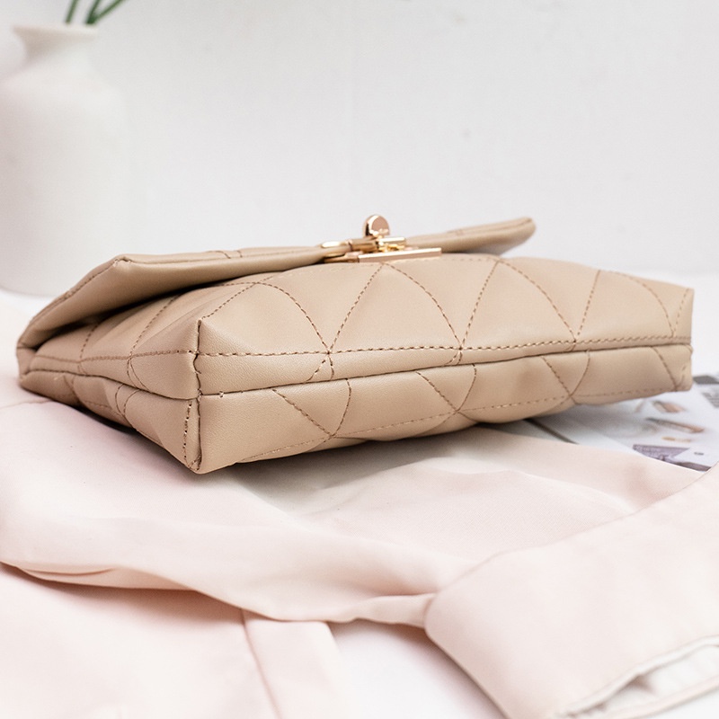 Túi Xách Dáng Vuông Nhỏ Thêu Họa Tiết Đơn Giản