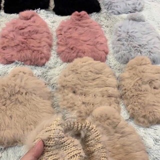 Mũ lông thỏ 2 lớp hàng Quảng Châu