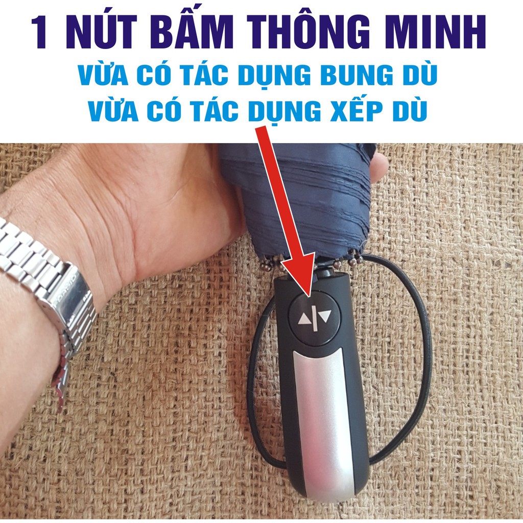 ô, dù che mưa, nắng. bung và xếp tự động