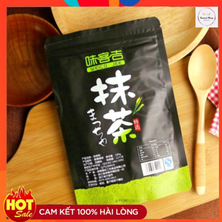 [ Matcha ] Bột matcha nguyên chất  nhập khẩu 100g