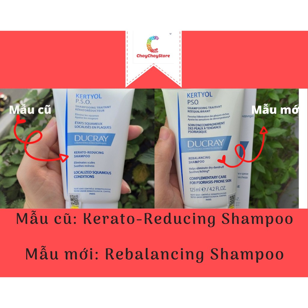 [CHÍNH HÃNG CÓ TEM] Ducray Kertyol PSO Shampoo 125mL - Dầu Gội Đầu Cho Gàu Mảng | BigBuy360 - bigbuy360.vn