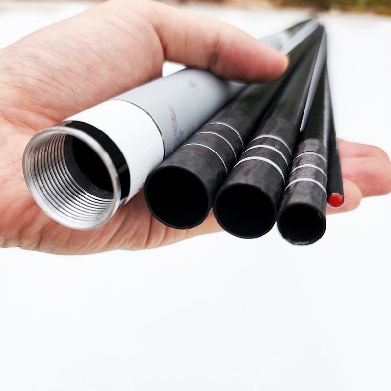 Cần Câu Đài Carbon Tuyết Ẩm Đao 6H - Tặng 1 ngọn phụ và có lóng để thay thế khi cần