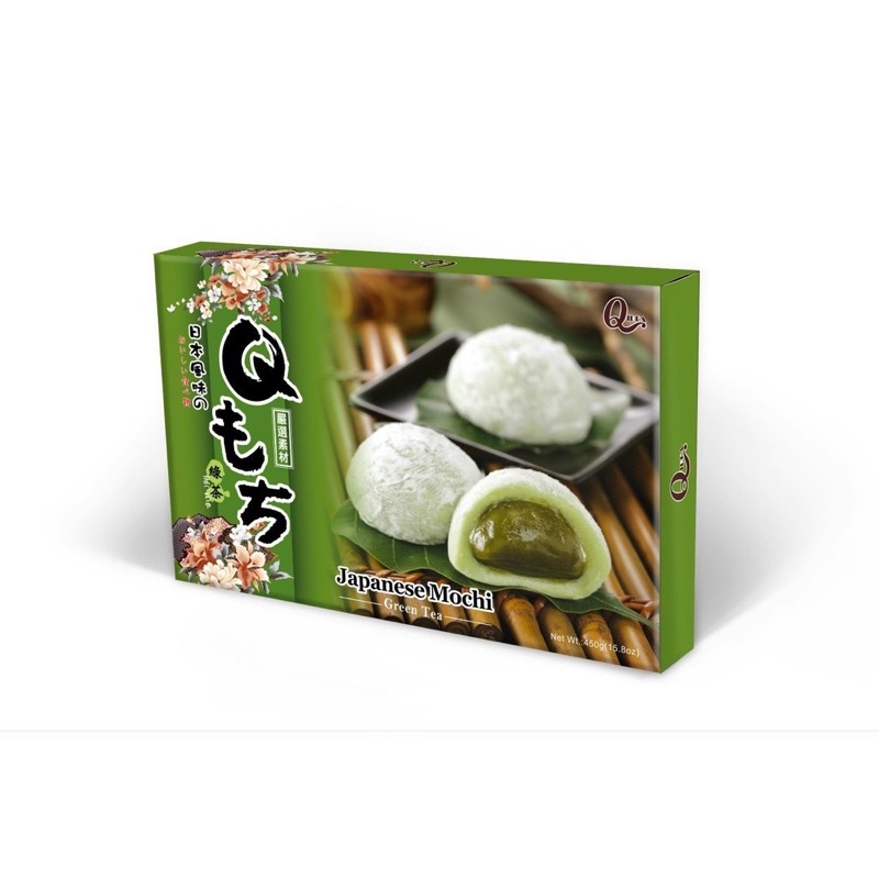 Bánh mochi Qidea vị trà xanh 210g