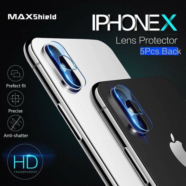 Dán cường lực camera iphone X/XS/Xsmax