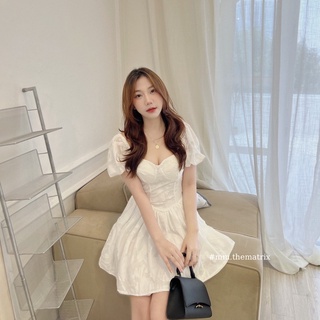 Váy hoa cúp ngực (ảnh thật tự chụp)