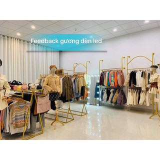Gương bo góc đèn led