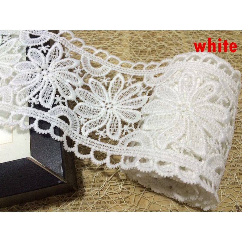 Cuộn Dây Ren Cotton Nhiều Màu Sắc Dùng Làm Đồ Thủ Công