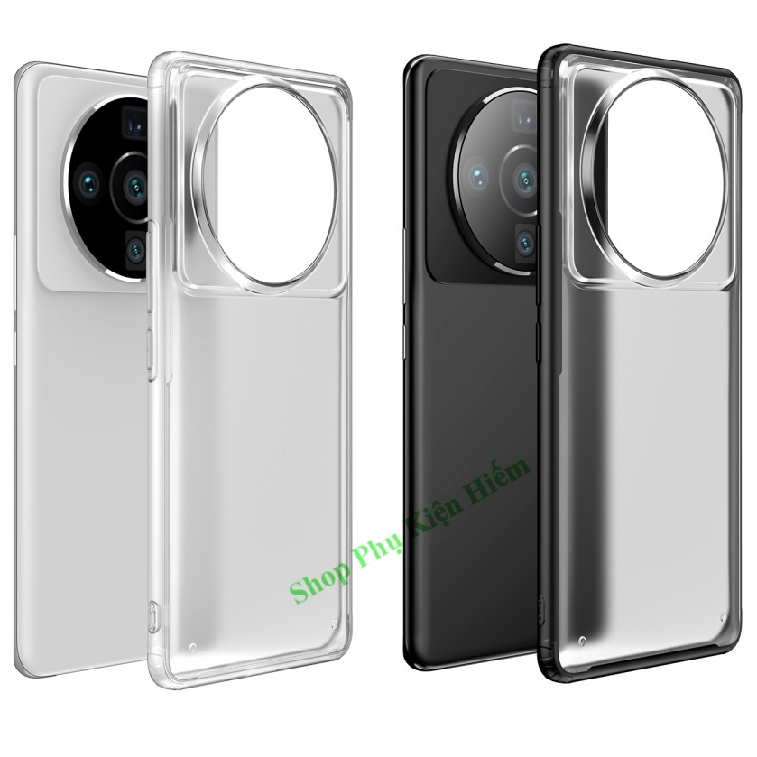 Ốp lưng Xiaomi 12S Ultra lưng nhám viền dẻo
