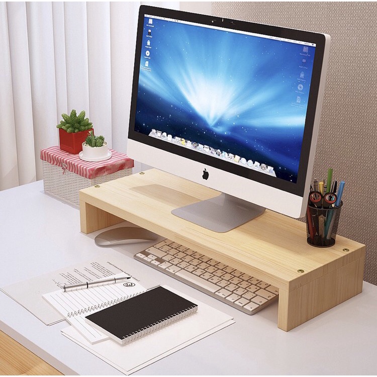 [KỆ LẮP SẴN] Kệ máy tính chống gù lưng, kệ máy tính/laptop để bàn