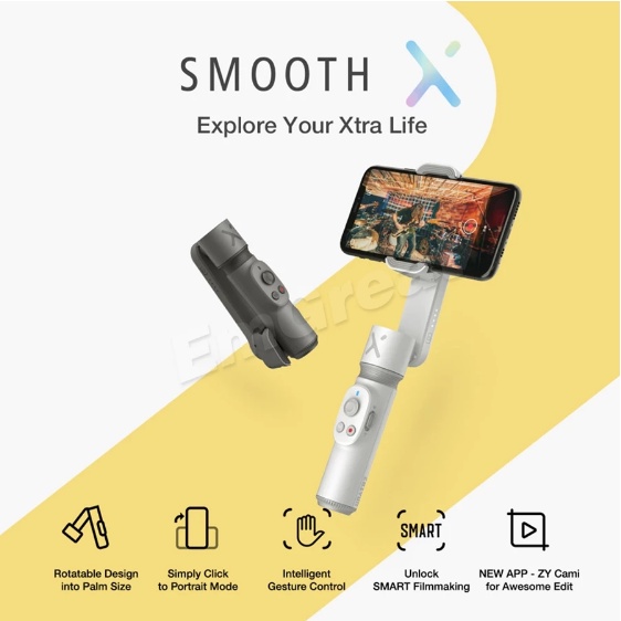 Gimbal chống rung Zhiyun Smooth X Combo | BigBuy360 - bigbuy360.vn