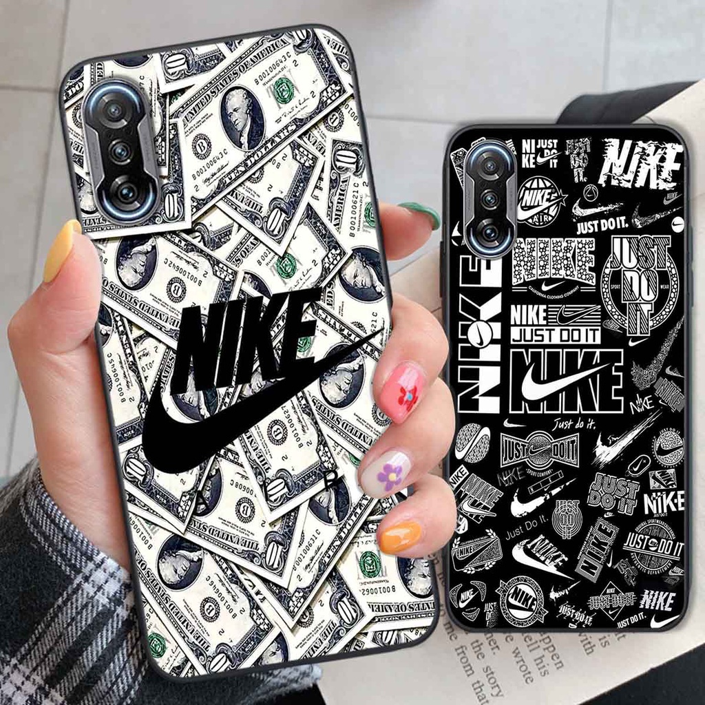 Ốp Xiaomi Redmi K40 in hình thương hiệu L.V, N.I.K.E cá tính, đẳng cấp