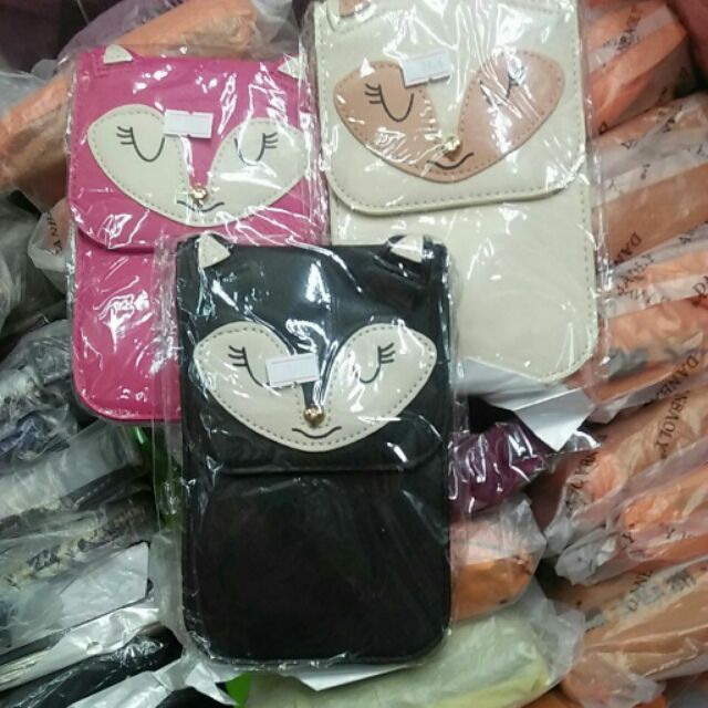 Túi hồ ly ngang và đứng đeo chéo