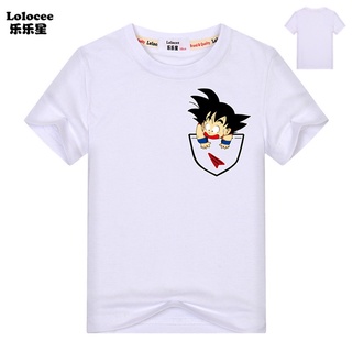 Áo thun in hình Dragon Ball Z cho bé trai