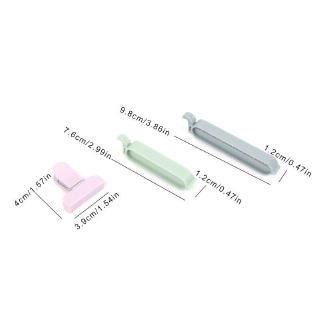 Set 12 kẹp miệng túi nhựa Mini