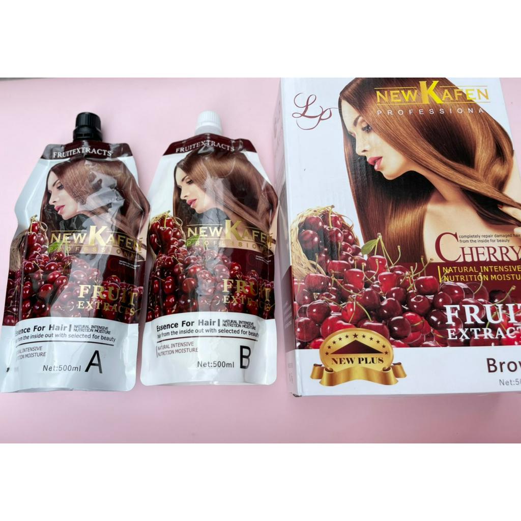 Nhuộm Tóc New Kafen Phủ Bạc Thảo Dược Không Dính Da Đầu 500ml*2