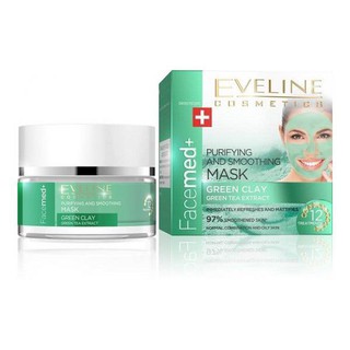 Mặt nạ đất sét trà xanh Eveline Facemed+ 5.0