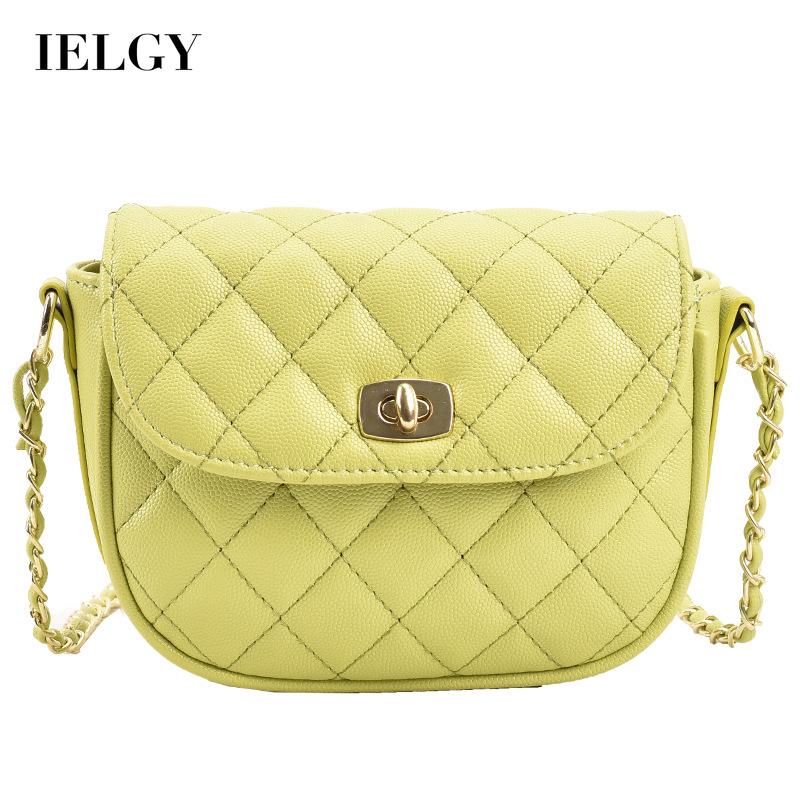 Túi Đeo Vai Dây Xích Họa Tiết Hình Thoi Thời Trang Cho Nữ