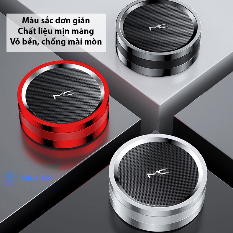 (BH 1 Năm) Loa Tròn Bluetooth Không Dây MC A7, Mini Nhỏ Gọn, Loa Nghe Nhạc Siêu Trầm
