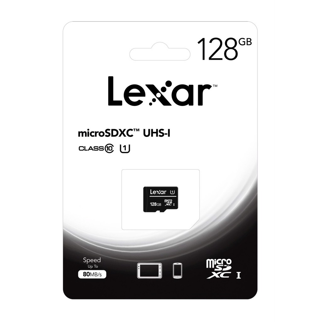 Thẻ nhớ MicroSD Lexar SDXC C10 128GB (Không Adapter) - Hàng Chính Hãng