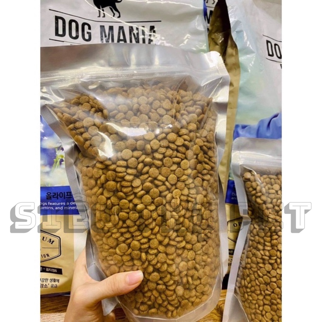 1Kg - THỨC ĂN HẠT CHO CHÓ HÀN QUỐC MỌI LỨA TUỔI - DOG MANIA PREMIUM