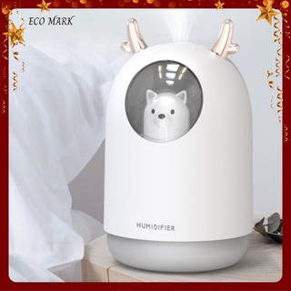 [Xả hàng hè - Mua 3 tặng 1] Máy phun sương mini Humidifier M106, dung tích 300ml, nhỏ gọn và đáng yêu