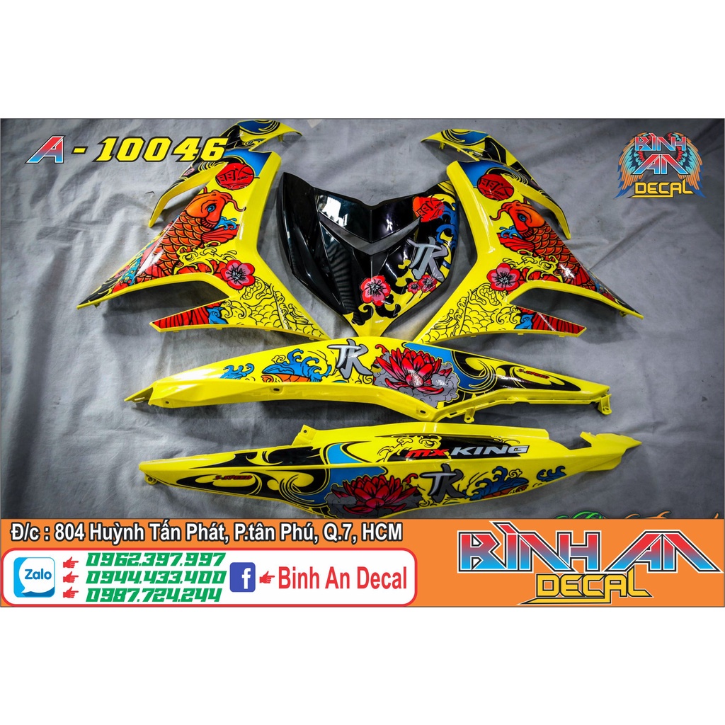 TEM RỜI EXCITER 150 CÁ CHÉP - A10046