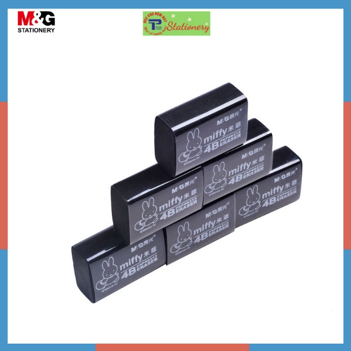 Gôm tẩy đen 4B MG Miffy to và nhỏ 96577, 96578, 963HP; 963HN