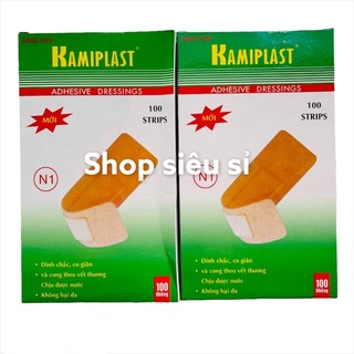 Băng cá nhân Kamiplast (hộp 100 miếng)