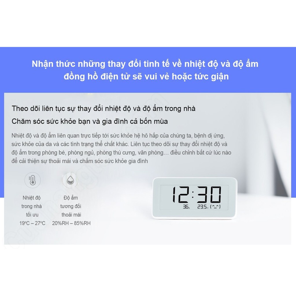 ĐỒNG HỒ ẨM KẾ XIAOMI THÔNG MINH